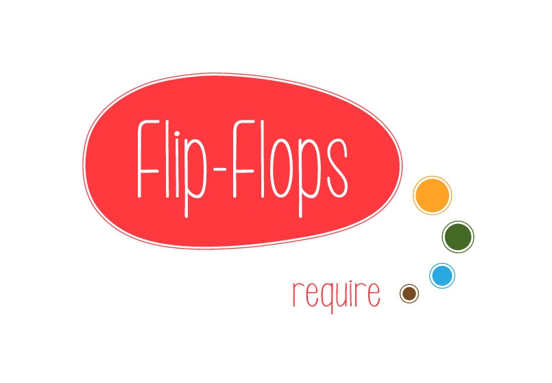 Imagen corporativa - Flip - Flops Require