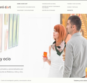 Diseño web - Ciceró dArt